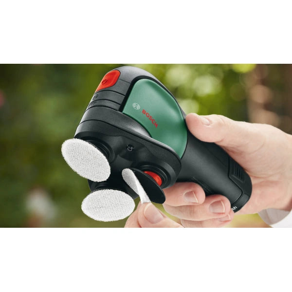 Акумулаторна дискова машина за шлайфане и полиране Bosch EasyCurvSander 12, 3 диска, 12V, Без батерия