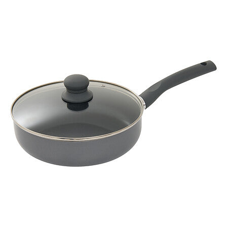 Тиган сотиране 5five Neo, Алуминий, 24 cm, Сив