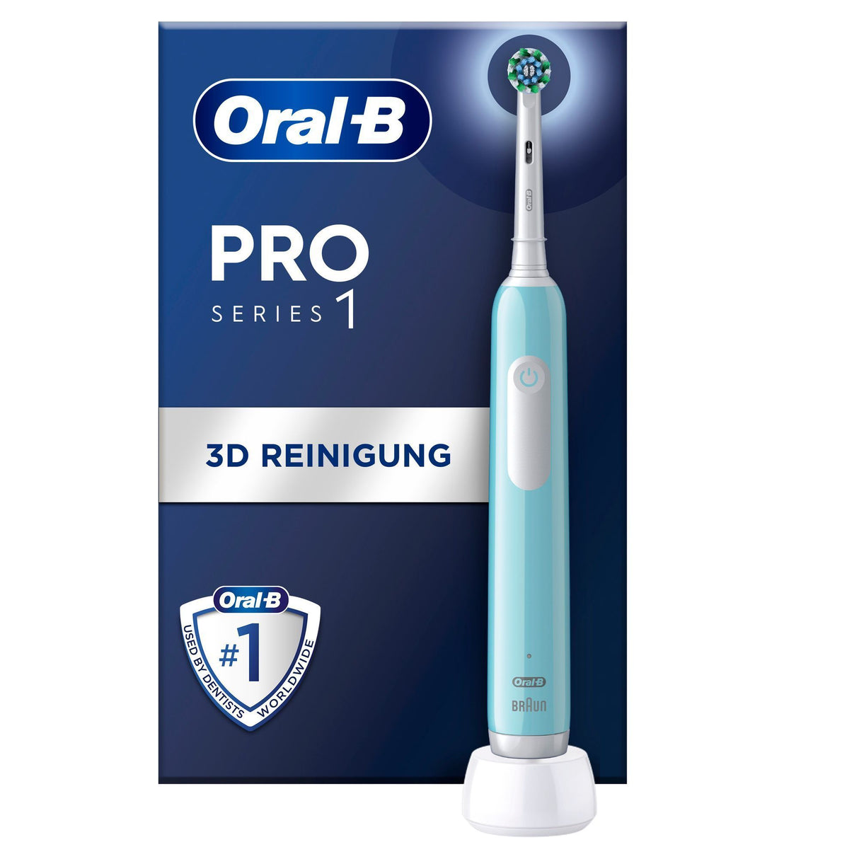 Електрическа четка за зъби Oral-B Cross Action Pro 1, Син