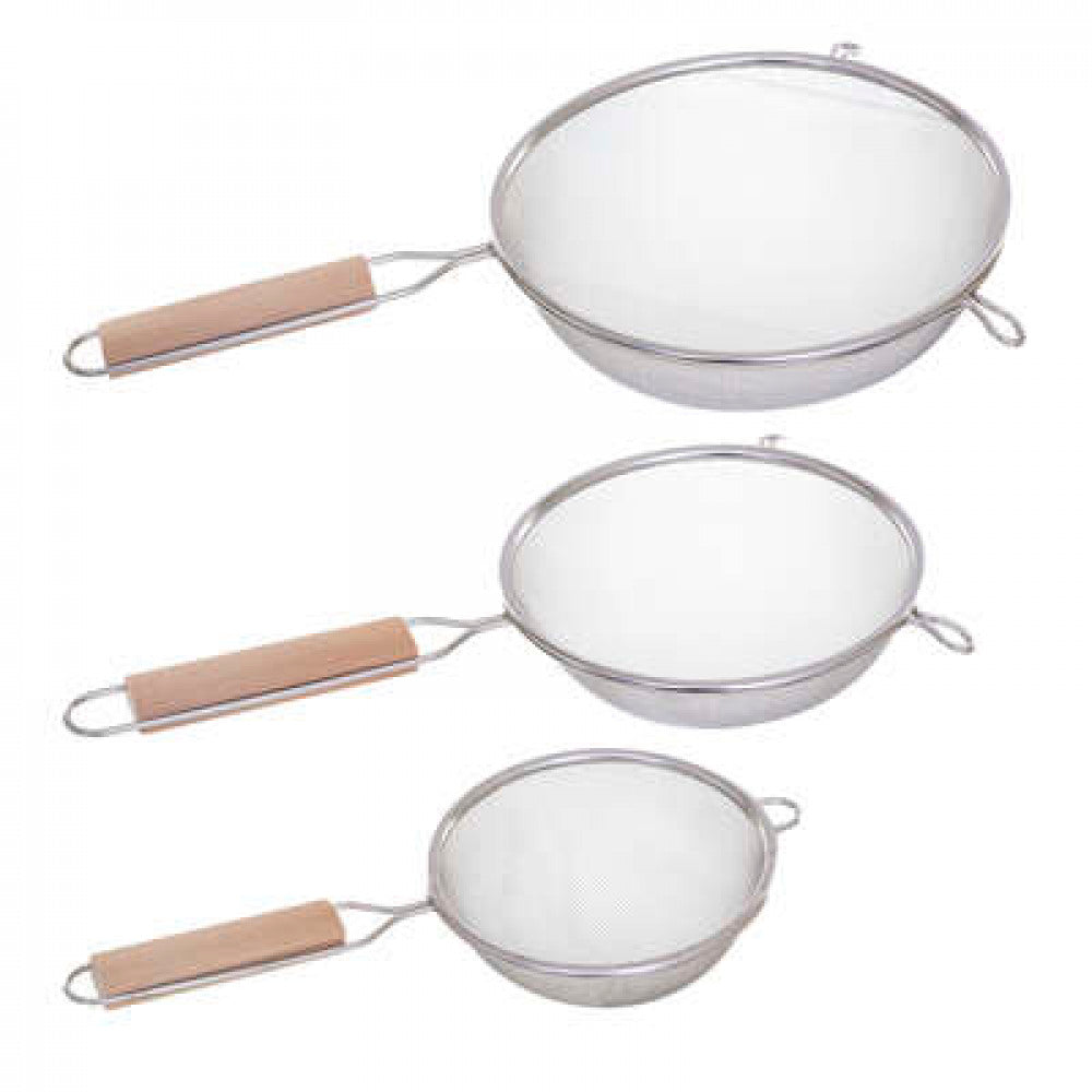 Set of 3 colanders 5Five, stainless steel, 12/16/20 cm