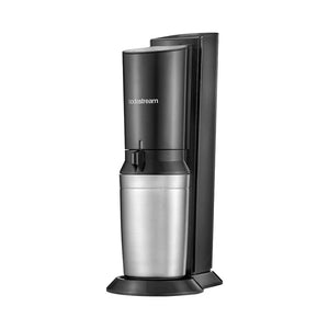 Комплект машина за газирани напитки SodaStream Crystal 3.0, Черен