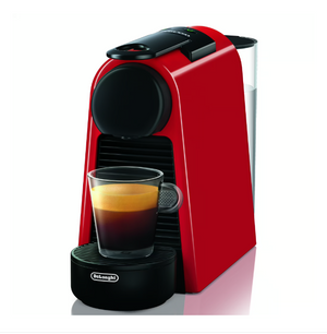 Кафемашина DeLonghi Nespresso Essenza Mini EN85.R, 19 бара, 1150 W, 0.6 л, Червен