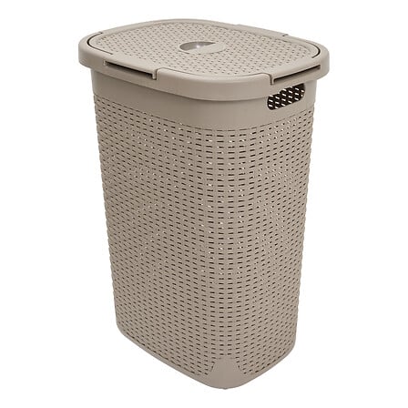 Кош за пране 5five, Ратан, 60L, Бежов