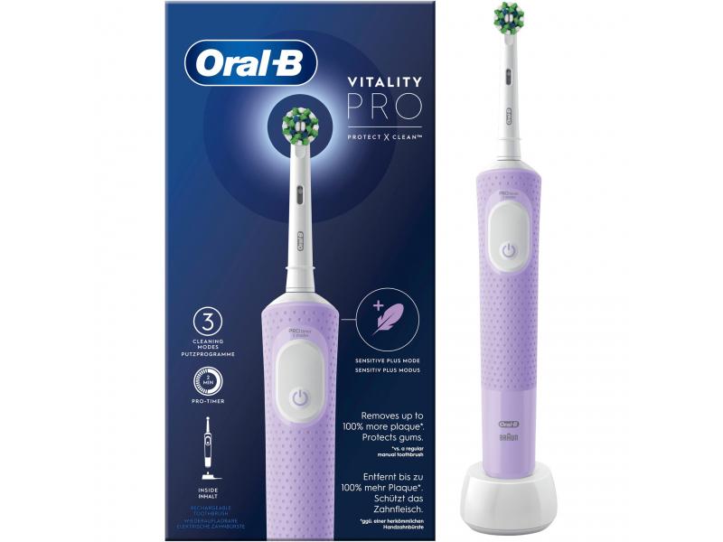 Електрическа четка за зъби Oral-B Vitality Pro Clean 426967, Лилав