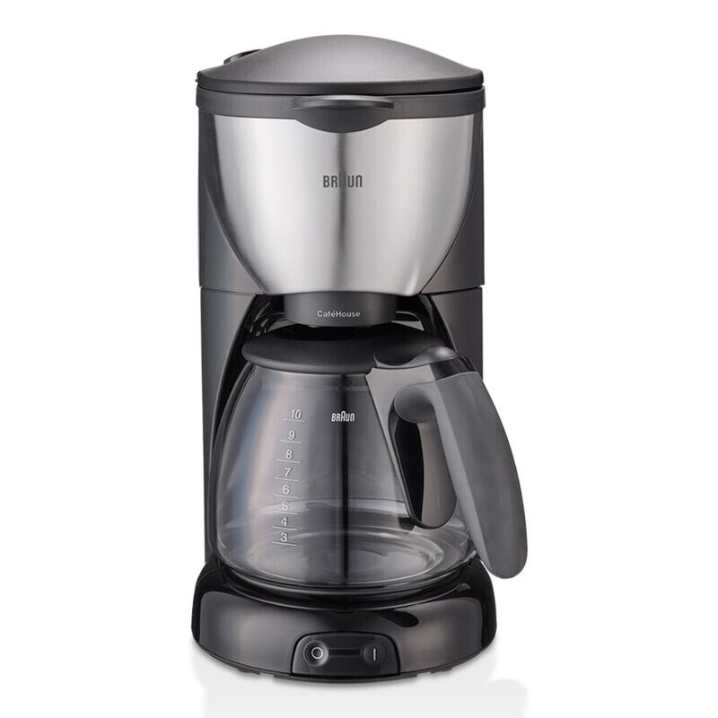 Coffee machine Braun KF 570/1, 1100 W, 1.2 L, 10 cups, Black