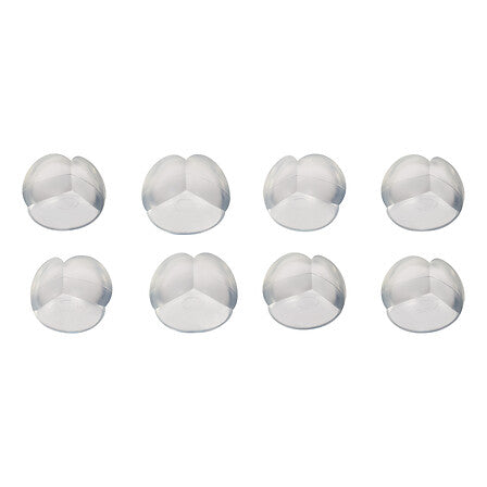 Ъглови протектори 5five, PVC, Прозрачни, Комплект 8 бр.