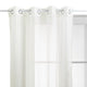 Sheer curtain Mila 140 x 240 cm white