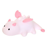 Нощна лампа atmosphera Tessy, Силикон, 7 цвята, Розова