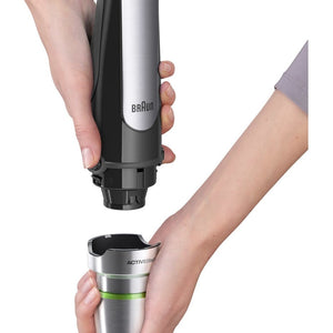 Braun hand blender, 1000 W, 0.5 L, Black