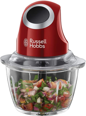 Чопър Russell Hobbs Desire 24660-56, 200W, Стъклен съд 0.5 л, Червен