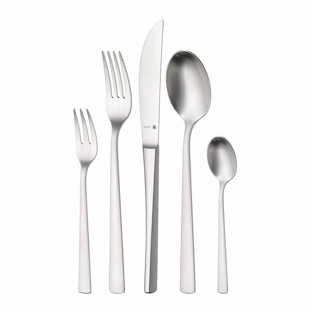 WMF Vision Protect cutlery set, Stainless steel, 30 pieces, Silver