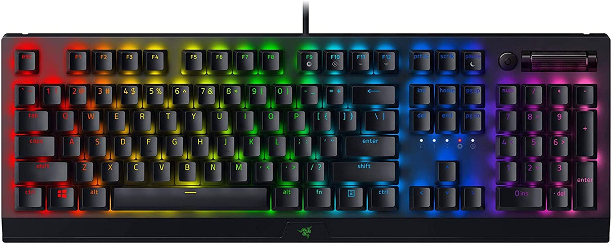 BlackWidow V4 Gaming Keyboard, Black