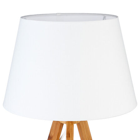 Нощна лампа atmosphera Bahi, 55.5 cm, Бамбук