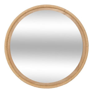 Огледало atmosphera Laia, Ø81.5 cm, Въже, MDF