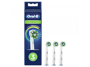 Electric toothbrush head Oral-B CrossAction, 3 pcs