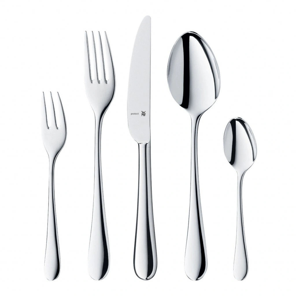 WMF Merit Protect cutlery set, Stainless steel, 30 pieces, Silver