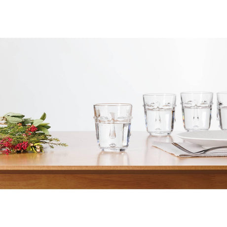 Set of 6 transparent face cups D8.5xH10cm – additional view 3