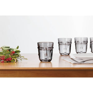 Set of 6 transparent face cups D8.5xH10cm – additional view 3
