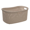 Кош за пране 5five, Полипропилен, 40L, Кафяв, Ратан ефект