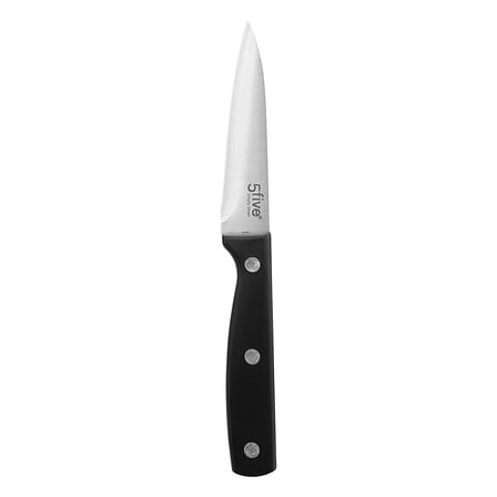 Нож за белене 5five Essentiel Black, Неръждаема стомана, Черен
