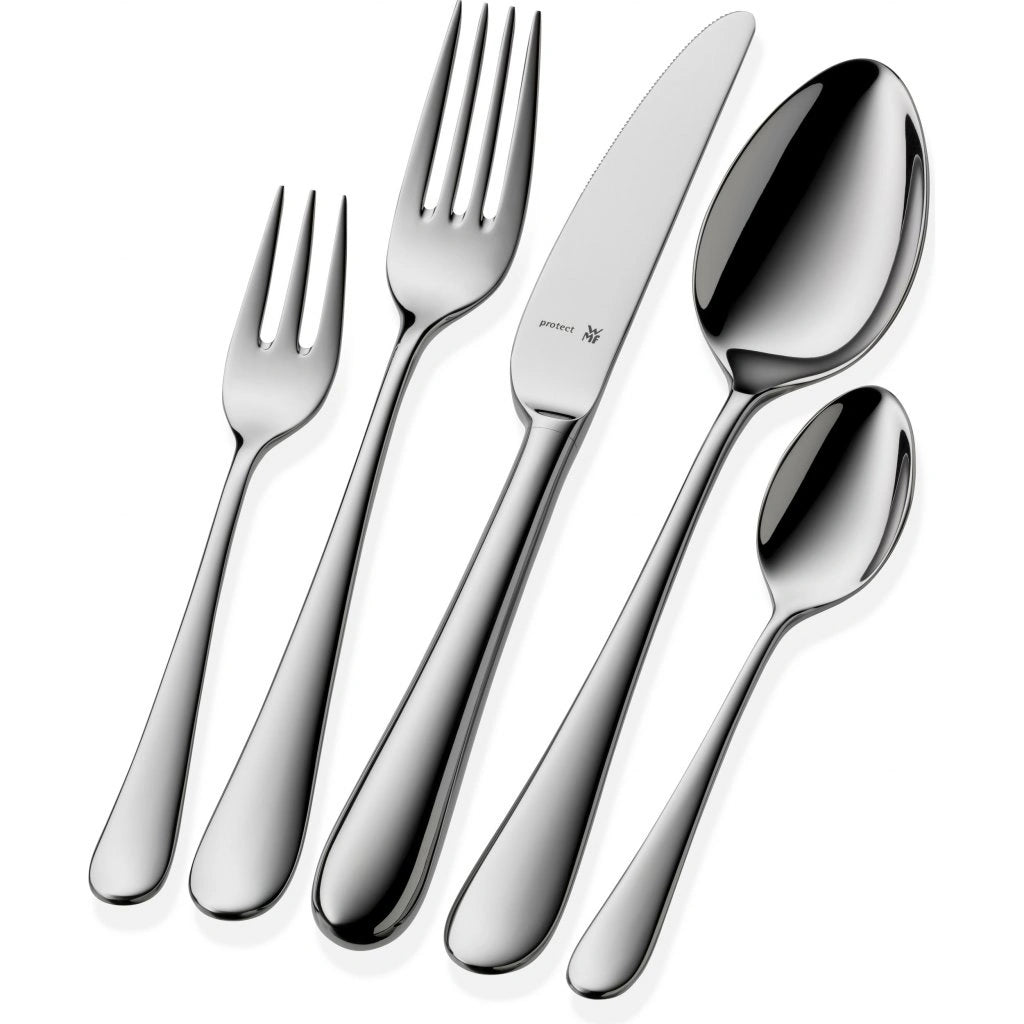 WMF Merit Protect cutlery set, Stainless steel, 66 pieces, Silver