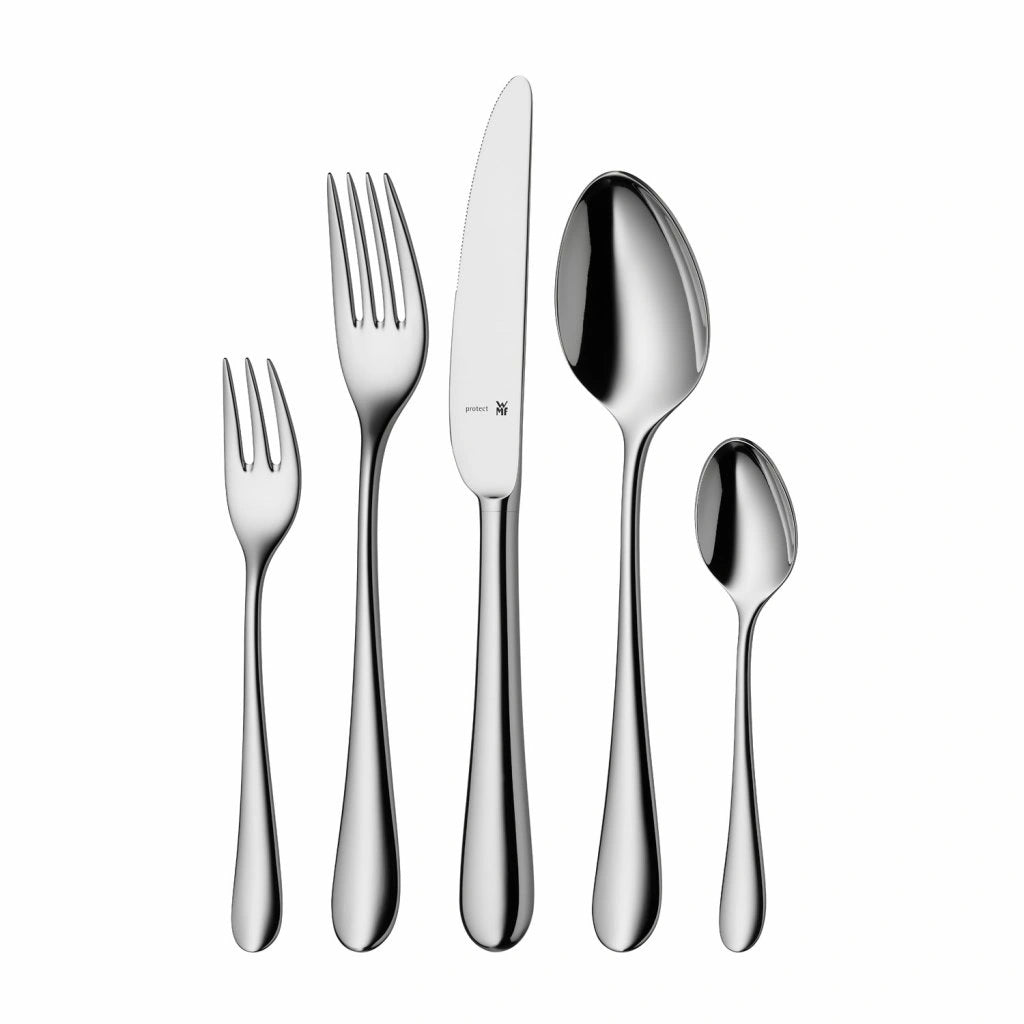 WMF Merit Protect cutlery set, Stainless steel, 66 pieces, Silver