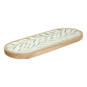 Чиния за сервиране от манго Secret de Gourmet Inaya, 40x15см — Маслина — 212209C