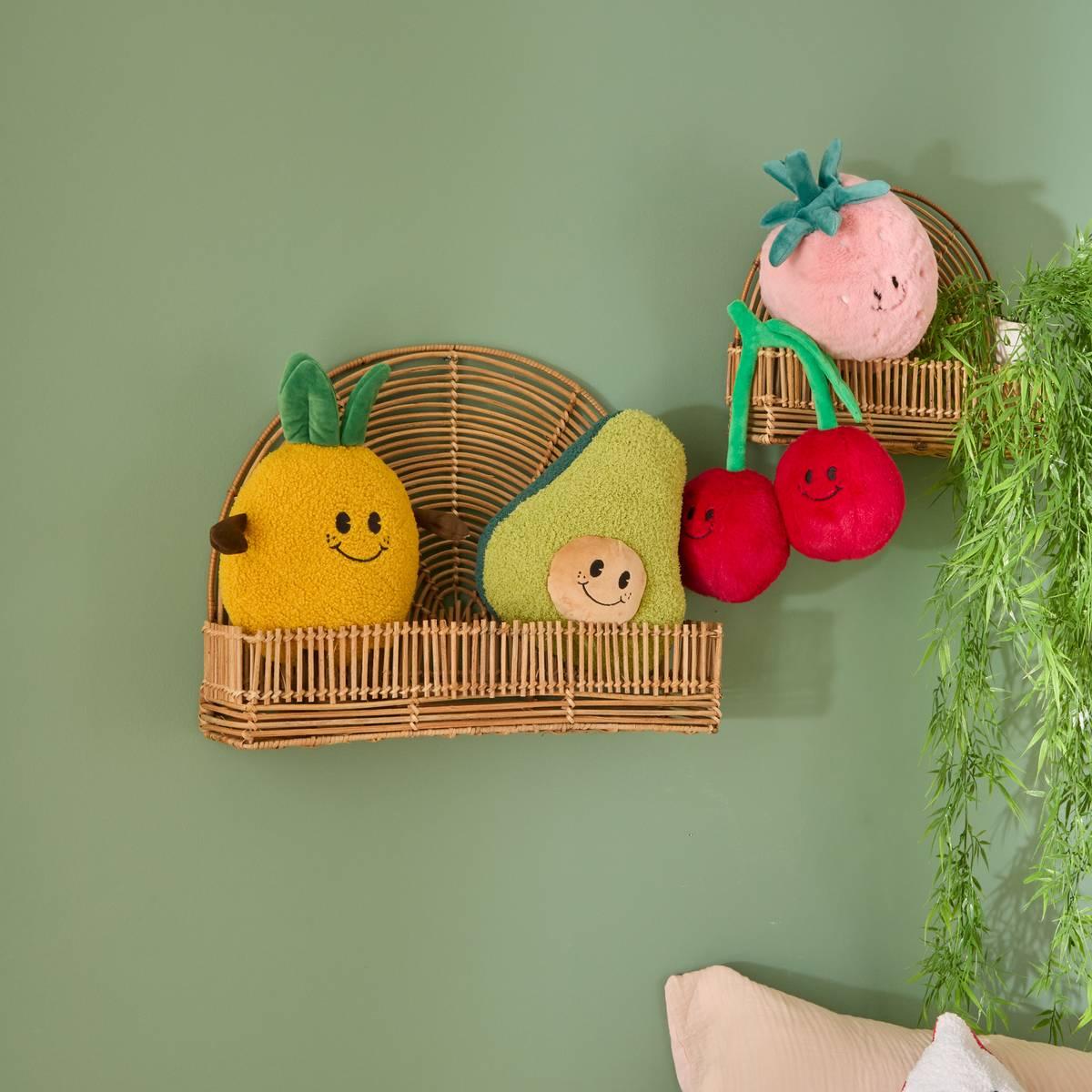 Плюшена играчка atmosphera Fruity, Рециклиран полиестер, 24 cm, Асорти