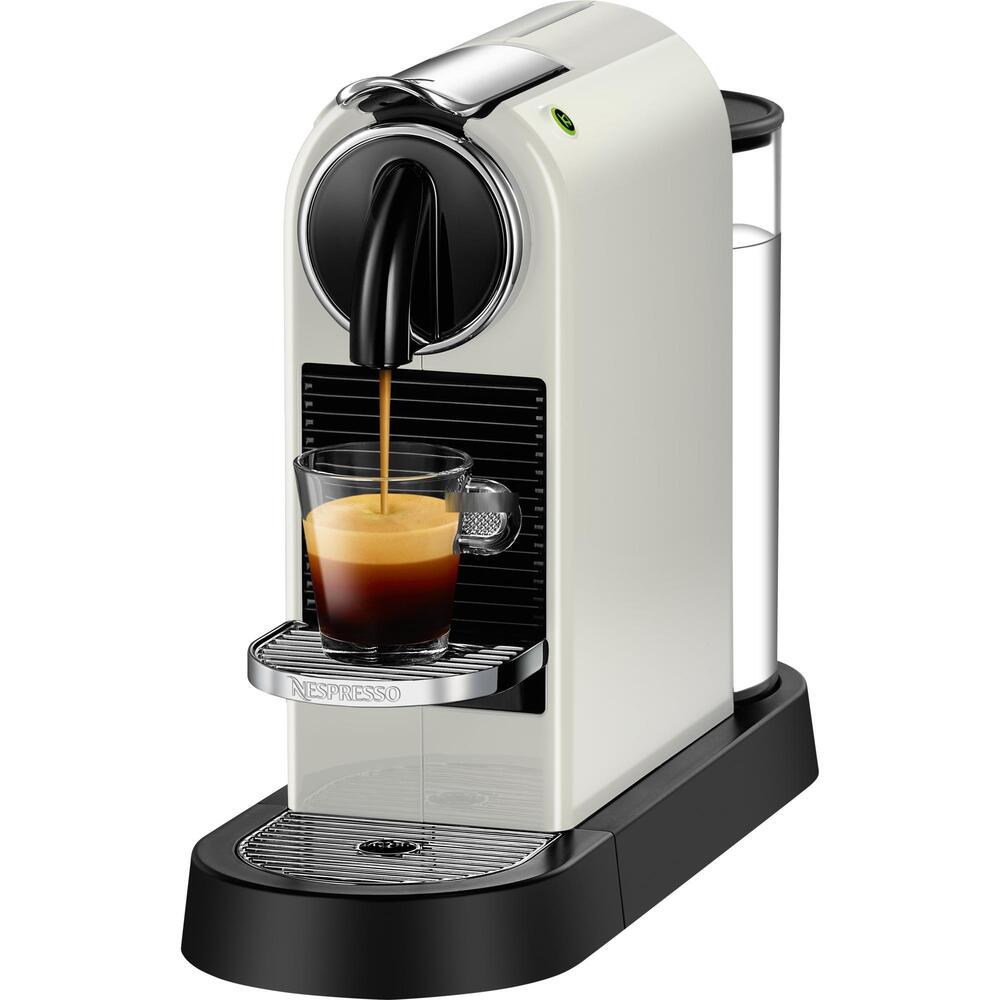 Кафемашина DeLonghi Nespresso CitiZ White D112EU, 19 бара, 1260 W, Бял