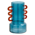 Ваза atmosphera Homy, Стъкло, 17 cm, Разноцветна