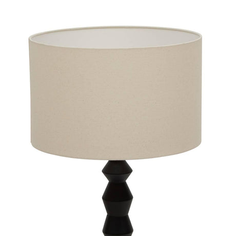 Yulia Cylindrical Floor Lamp, 150 cm tall, black – additional view 2
