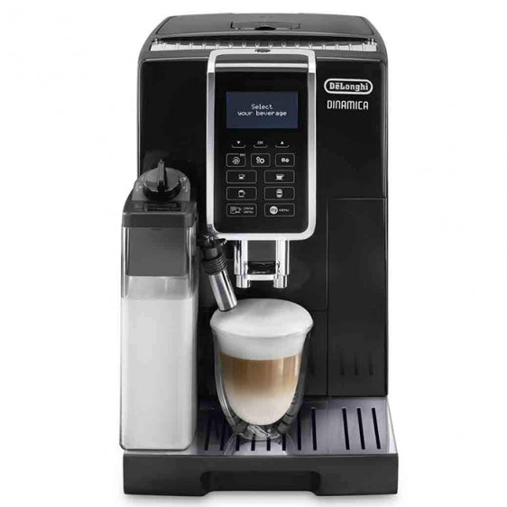 Кафеавтомат DeLonghi ECAM-350.55.B Dinamica, 1450W, Fekete, Черен