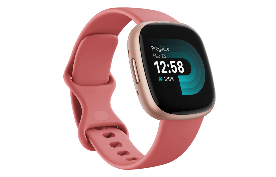 Смарт часовник Fitbit Versa 4, 40 mm, Pink Sand