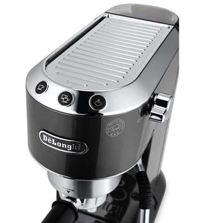 Кафемашина Delonghi Dedica Arte EC885.GY, 1 L, 1300 W, 15 бара, Металик