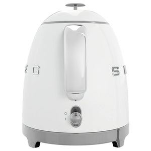 Мини електрическа кана SMEG KLF05WHEU, 50's Style, 1400 W, 800 мл, Бял