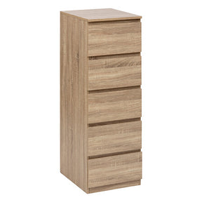 Скрин с 5 чекмеджета 5five Dolo, Бежов, 118 cm