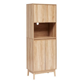 Кухненски шкаф висок 5five Abana, Бежов, 175 cm