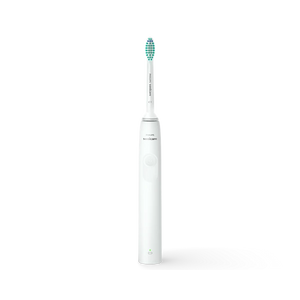 Ел. четка за зъби Philips Sonicare Seria 2100 HX3651/13, 31,000 движения/минута, Quadpacer и SmarTimer, Ергономичен тънък дизайн, 1 накрайник на четката, Бял