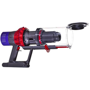 Vertical vacuum cleaner Dyson V10 Origin 39446401, 525W, 0.76 l, Autonomy up to 60 min, Grey/Red