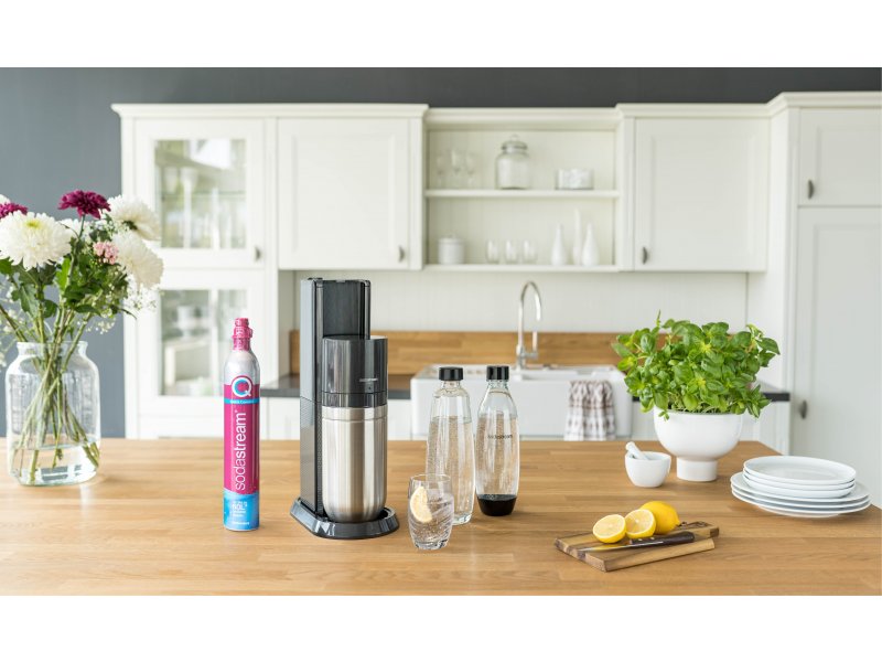 Машина за газирани напитки Sodastream DUO Black, Черен