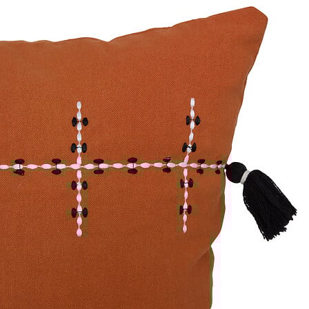 Декоративна възглавница atmosphera Mira, Теракота, 40×40 cm