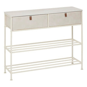 Конзола с 2 чекмеджета 5five Tissa, MDF, 100 cm, Бежова