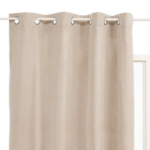 Total blackout curtain Darla 140 x 260 cm linen beige