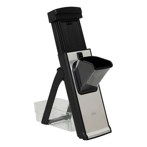 Piston mandoline Silver Pro height 36.5 cm black
