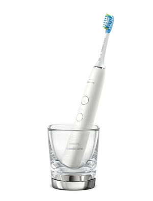 Ел. четка Philips Sonicare DiamondClean HX9911/27, 62 000 осц./мин, 4 режима, 3 нива, Бял