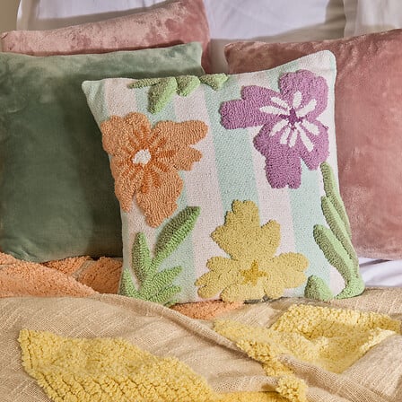 Декоративна възглавница atmosphera Wild Flowers, 45×45 cm