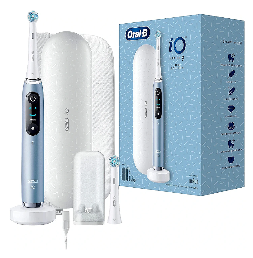 Електрическа четка за зъби Oral-B iO Series 9 Luxe Edition JAS22 421900, Син