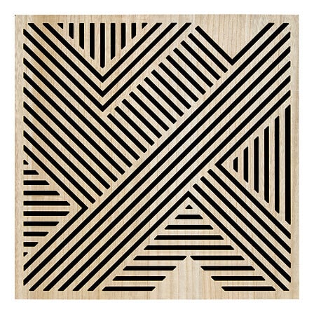 Декоративен панел atmosphera Eileen Cross, MDF, 58×58 cm