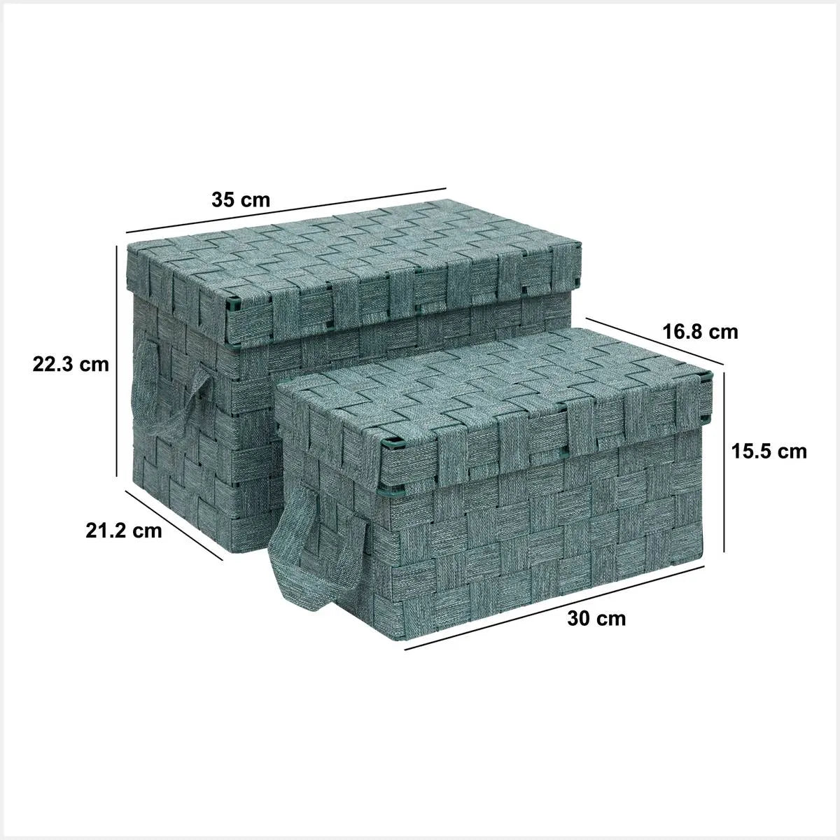 Сет кутии 5five Lise, Правоъгълни, 2 бр