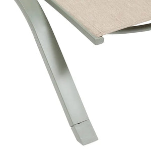 Сгъваем шезлонг с колелца Hesperide Jimani, Алуминий